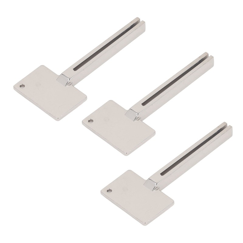 12pcs Stainless Steel Toothpaste Key Squeezer Rollers Ergonomic Heavy Duty