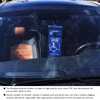Suvnie 2 PCS Handicap Placard Holder, Ultra Transparent Disabled Parking