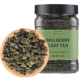 Premium Natural Mulberry Leaf Tea 9 Oz/254.7g, 桑叶茶 Loose Leaf Tea,No Additives.