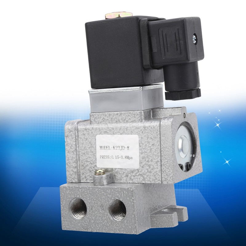 Pneumatic Solenoid Valve 2 Position 3 Way Electric Controller G1/4in