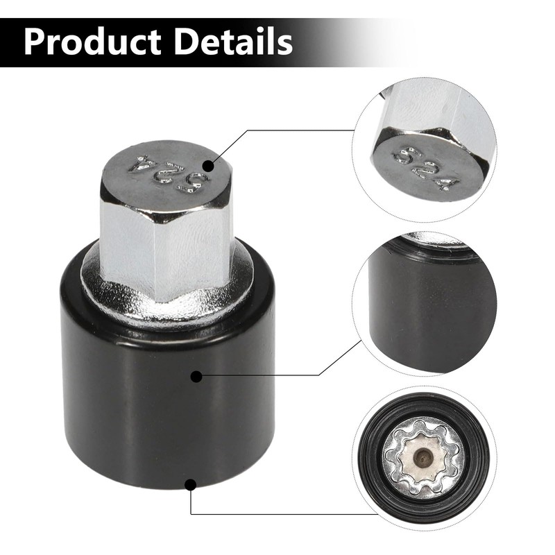 BRIOTA Screw Socket Wrench Tool 524, Anti Theft Car Locking