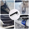 JDMSPEED Black Front Bumper License Plate Mount Bracket Relocator Holder