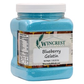 Instant Gelatin - 2 Lb Tub (Blueberry)