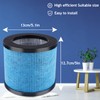 KEEPOW TPAP002 Hepa Filter Replacement Compatible with TOPPIN TPAP002 HEPA
