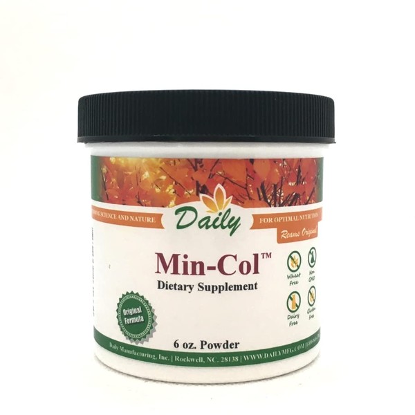 Daily's Min-Col® Powder (Reams Original, Soft Rock Phosphate, 6 oz)