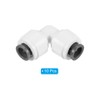 PATIKIL 1/4" Push to Connect Elbow Fittings, 5 Pack 90