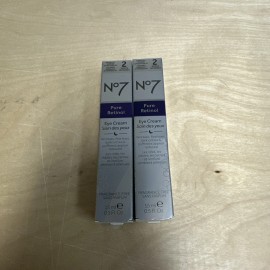 Boots No. 7 Lot Of 2 No7 Pure Retinol Eye Cream - 0.5 fl oz