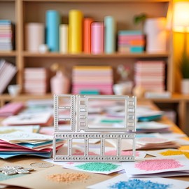 Film Photo Metal Cutting Dies Stencil Scrapbooking DIY Album Stamp Paper Card Embossing Decoration Craft Easter Die Cuts Scrapbooking Die-Cuts Die-Cutting and Embossing Scrapbooking Arts, Crafts