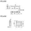 Soft Close Top Suspension Car [Atom FC-2950-K-H-TY Brown [FC-310, FC-610