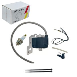 MOYEBN Ignition Coil with Spark Plug 1113-400-1300 fit for Stihl 030 030AV 031 031AV 1113 400 1300, 2 204 222