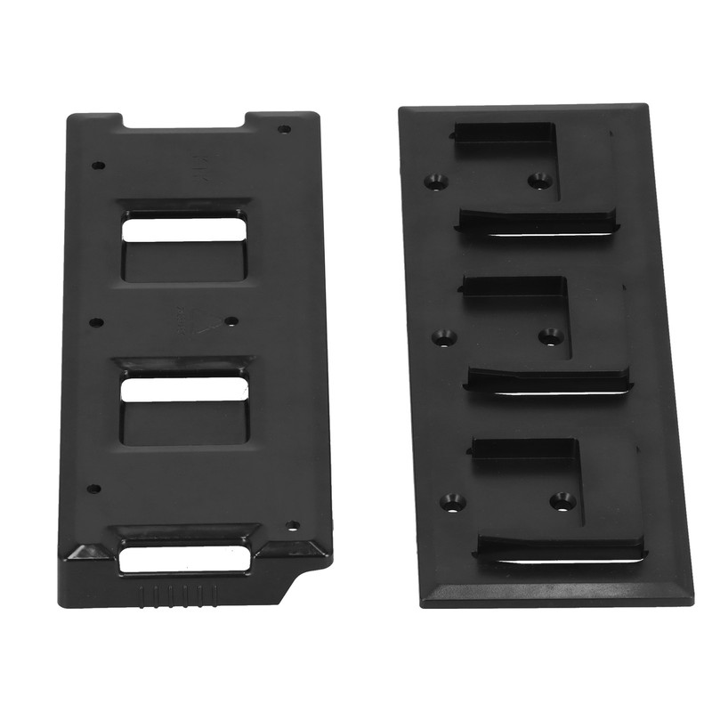 Power Tool Battery Holder Set 3 Hole Mount Ready Dock