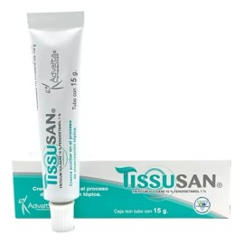 Tissusan 15g Crema Auxiliar De Cicatrización Tópica