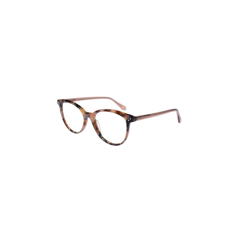 XPL Taylor Eyes DOLLY Eyeglasses, Brown Marble Frame, 49-17-140 Measurements