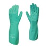 SHOWA 730 Chemical Resistant Gloves, 15-mil Nitrile with Cotton Flock