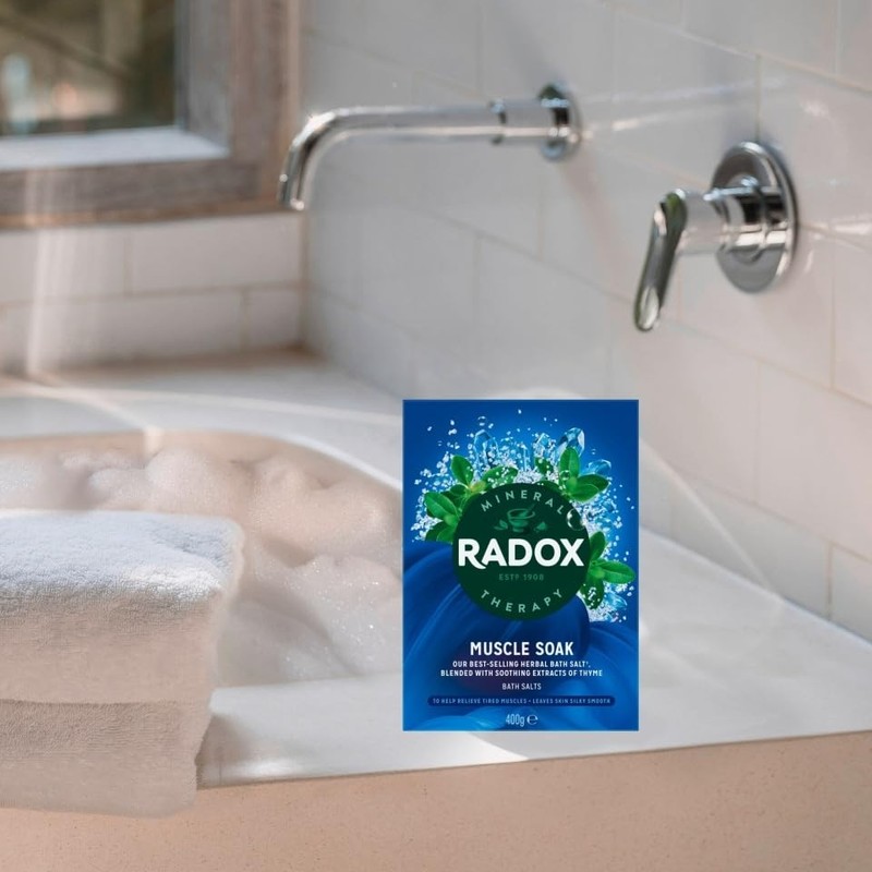 Radox Mineral Therapy Muscle Soak Bath Salt, 400g, | Multi