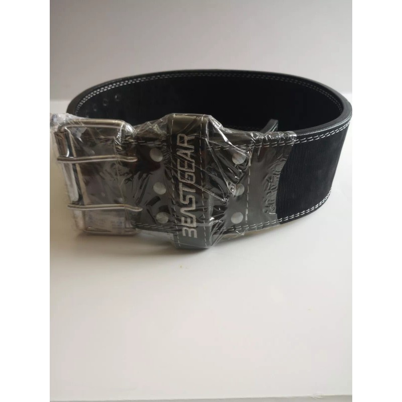 BEAST GEAR weight belt LARGE (waist 34"-40") Powerlifting Belt, weightlifting