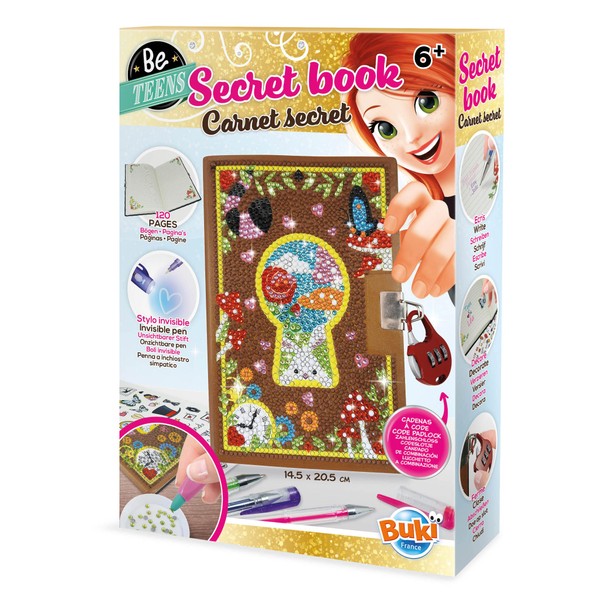 Buki France - Be Teens NB003 Secret Diary, Colour, from 6 Years,