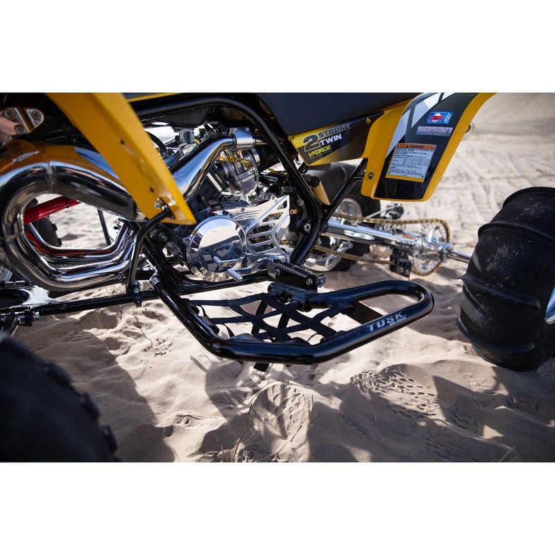 Tusk Comp Series Nerf Bars Black with Black Webbing for