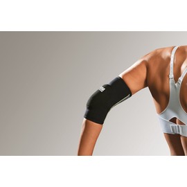 Derbystar Kinder Ellbogenschutz Handball, L/XL, schwarz grau grün, 7602060000