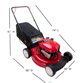 Lawn Mower Cover for Walk Behind Push Lawnmower by Patio Style Concepts