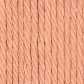 Lily Sugar 'N Cream The Original Solid Yarn, 2.5oz, Medium 4 Gauge, 100% Cotton - Tea Rose - Machine Wash & Dry