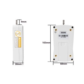 Beslands Digital Force Gauge AMF-500 Push and Pull Tester Pressure Thrust Meter Portable Measurement Units N kg lb Oz