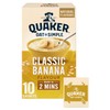 Quaker Oat So Simple Banana Porridge Sachets, 348 g