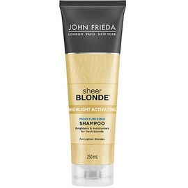 John Frieda Sheer Blonde Highlight Activating Moisturising Shampoo 250ml