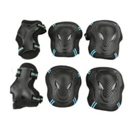 Topyond Adults Full Protection Gear Set, Including Knee Pads, Elbow Pads, and Wrist Guards, for Skateboards, Skates, Bikes, Scooters, and More