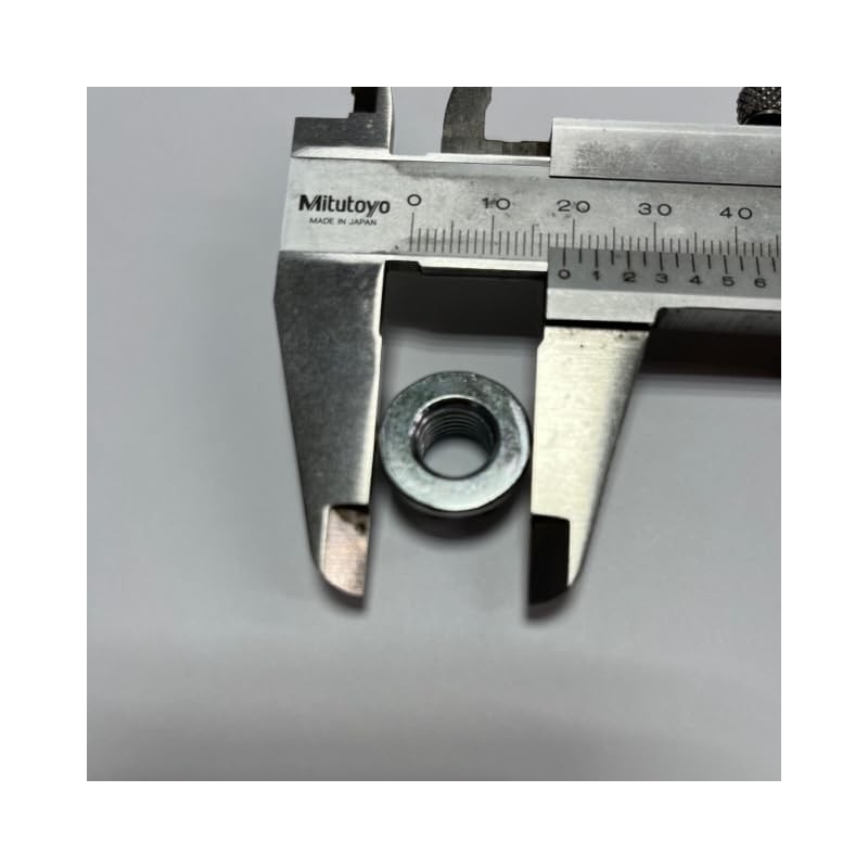 M10 P=1.25 (Fine Pitch) Flange Nut No Serate / Trivalent