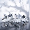 longsheng 10pcs Crystal Prisms Heart Shape Chandelier Drop Parts Free