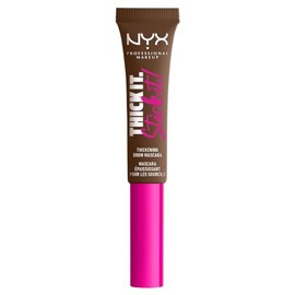 NYX Thick It Stick It Máscara de Cejas, Define y Rellena Tono Brunette 7 ml  Textura en gel ligera y resistente al agua, fórmula vegana, cobertura... 
