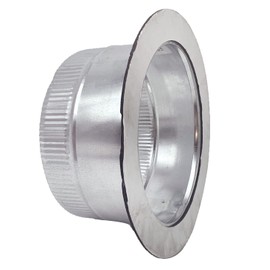 HVAC premium Stick-on Collar Duct Without Damper | Galvanized Steel Metal Collar Duct 30-Gauge | 18" is Compatible with 18"