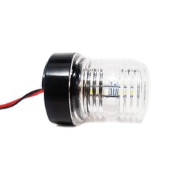 Pactrade Marine 12V Marine Boat Yacht Navigation Anchor Light 360 Degree All Around 12 White LED Splashproof