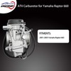 Carburetor Replacement Comportable with Yamaha Raptor 660 660R YFM660 YFM