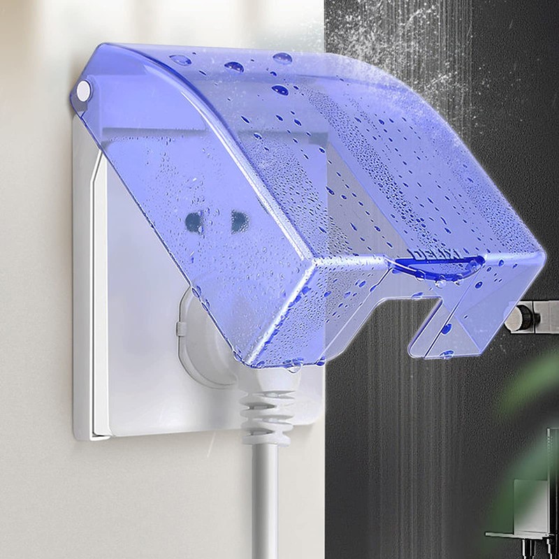 Switch Plug Waterproof Box, Transparent Waterproof Socket Box, Transparent Socket