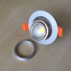 Pack of 2 LED Ceiling Light Frame Round Fixture Holders