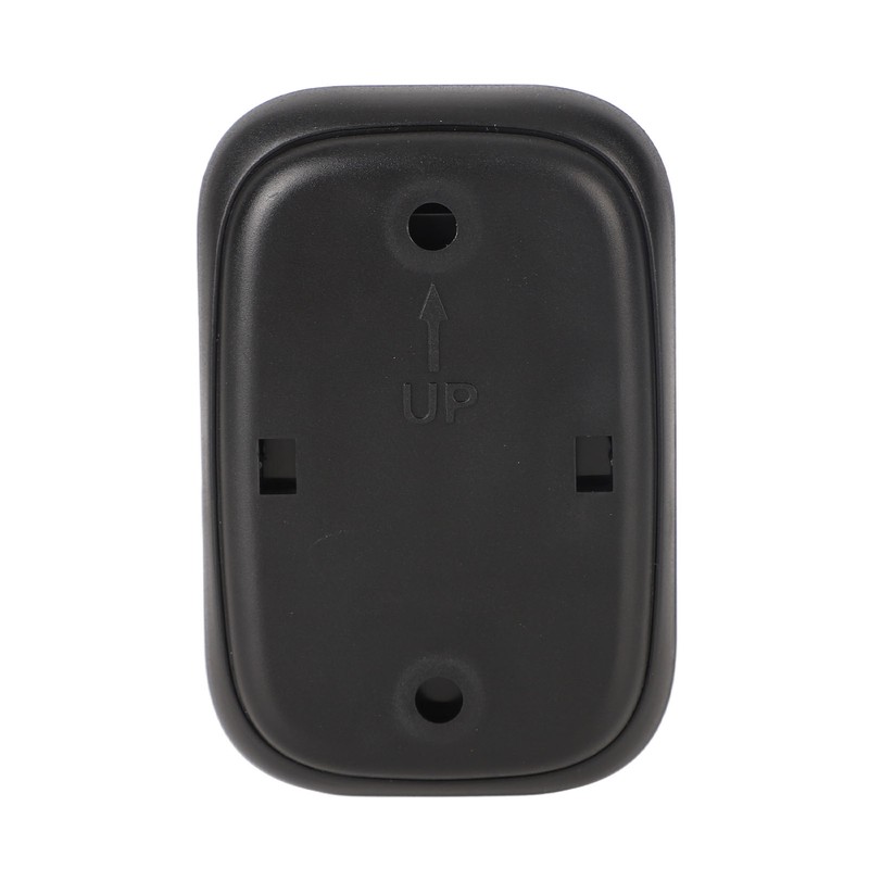 Black Self Powered Wireless Doorbell No Wiring Punching Outdoor Welcome