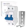 KERWINN Miniature Circuit Breaker 1000V DC Circuit Breaker 2 Pole
