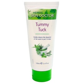 Tummy Tuck by Herbal Skin Doctor(TM) - The Natural Way to Visibly Reduce Your Waist -firm and tighten skin 100 ml tube