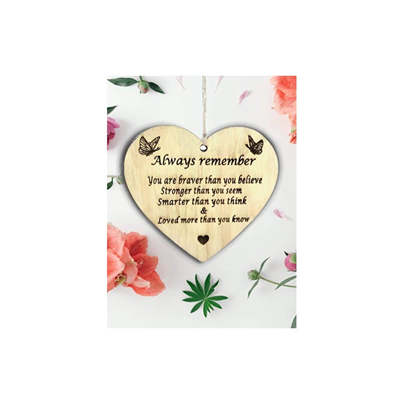 Pet-Jos Decorative Sign Heart Plaque 10 x 10 cm Always