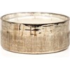 Zodax Siberian Fir Antique Gold & Silver Scented Jar Candles