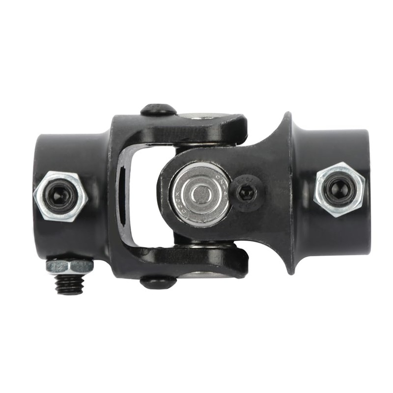 ECCPP Black Single Steering Joints 11/16-36 Spline X 3/4 DD