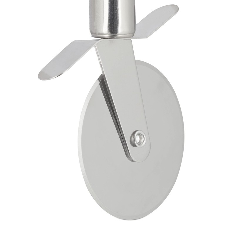 Relaxdays Pizza Cutter Set of 3, Sharp Stainless Steel Blade