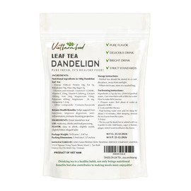 DANDELION LEAF TEA 2.47 Oz (70g) VIETFARMFOOD:Natural pure dried herbs are used for making drinks and cooking ingredients. Drinking tea is a healthy habit that makes meals delicious and relaxing