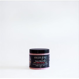 Eva's Joy Honey Mineral Salt - Malibu Mango, 16 oz - Made with Epsom Salt Crystals, Oil-Free, Nourishing and Relaxing