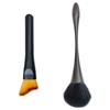 2 Pack Exquisite Dusting Brush Kit, Small Dust Brushes, Feather