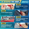 NINEMAX Car Window Breaker Seatbelt Cutter, Pack of 8 Glass
