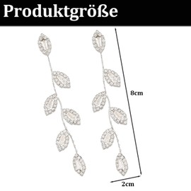 Women's Classic Love Earrings Bridal Earrings Rhinestone Wedding Dangle Earrings Light Luxury Fashion Ladies Retro Exquisite Jewellery Christmas Flower Clip On Earrings, Copper, No Gemstone