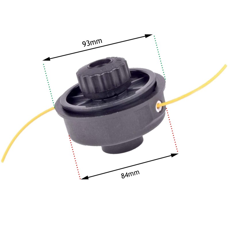 SPARES2GO Spool Line Head Kit for Ryobi PLT2543 RBC254FC Strimmer